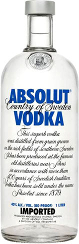 1 X VODKA ABSOLUT 40° 70cl