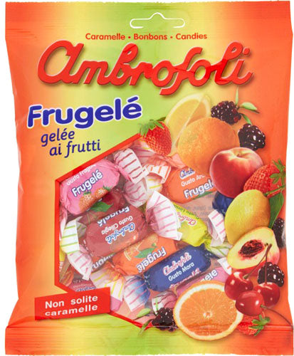 2 x AMBROSOLI CARAMELLE GELEE BUSTA 130 g.