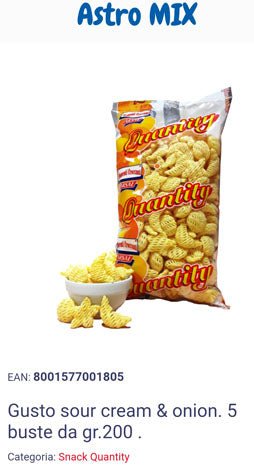 ASTRO MIX QUANTITY GR.200 PZ.5
