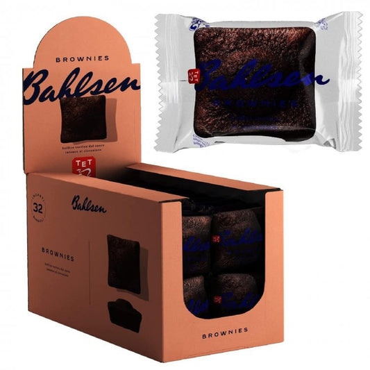1 x BAHLSEN ESPOSITORE BANCO BROWNIES CIOCCOLATO 32 pz