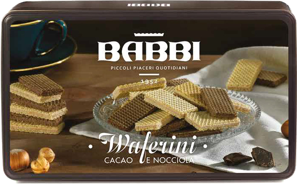 WAFERINI CACAO&NOCCIOLA G250 BABBI