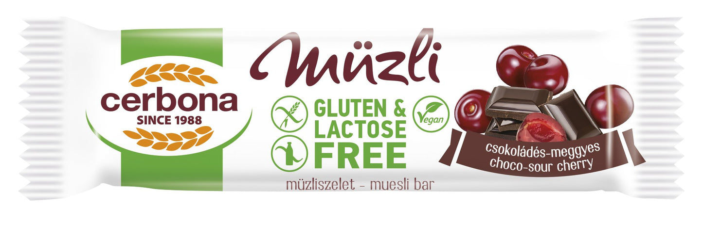 MUESLI CIOCCO&AMARENA S/G G20X20PZ