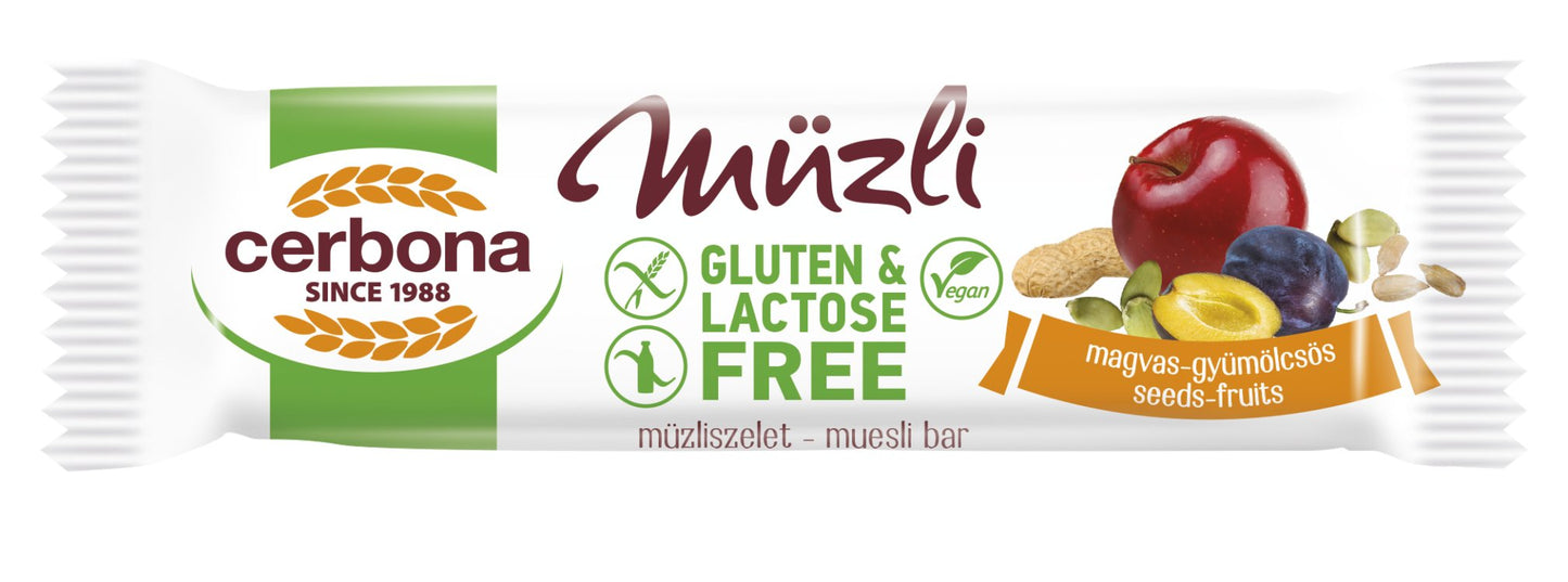 MUESLI SEMI&FRUTTA S/G G20X20PZ