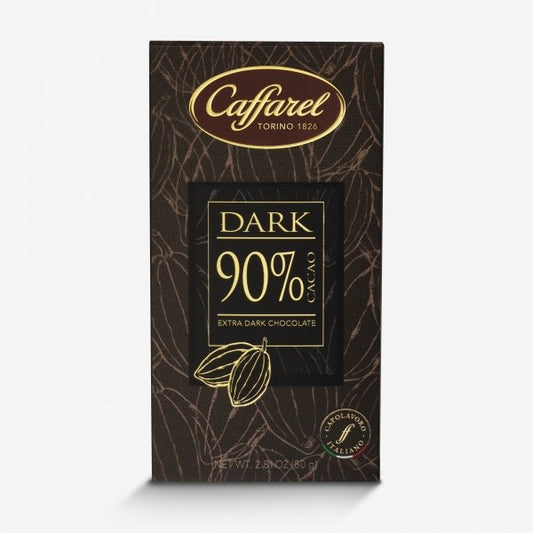 1 x CAFFAREL TAVOLETTA FONDENTE 90% G80