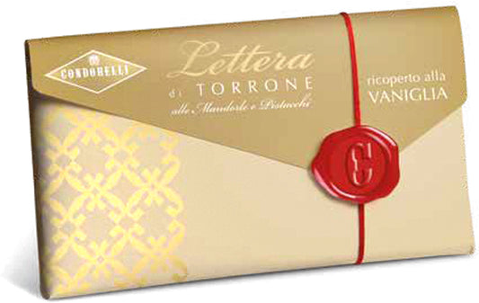 LETTERA TORRONE G100 VANIGLIA COND.