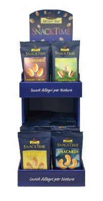 1 x MISTER NUT ESPOSITORE ASSORTITO SNACK TIME 96 pz