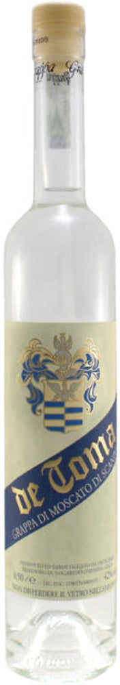 1 x GRAPPA DI MOSCATO SCANZO CL50 DE TOMA