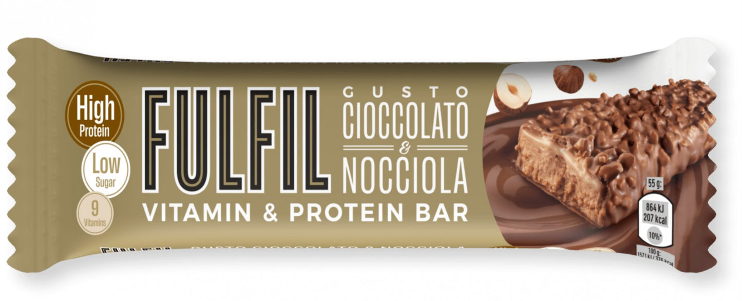 15 x FULFIL CIOCCOLATO&NOCCIOLA G55