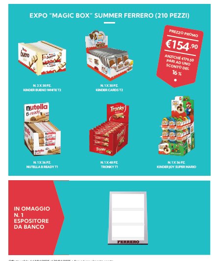 MAGIC BOX SUMMER X210PZ FERRERO