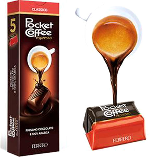 32 x FERRERO POCKET COFFEE T/5 G.62
