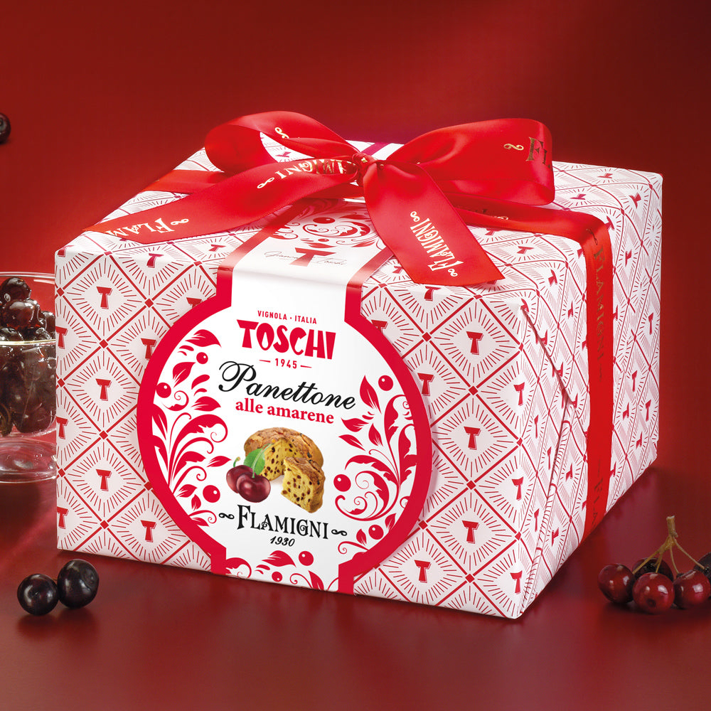 PANETTONE AMARENE TOSCHI KG1 FLAMIG
