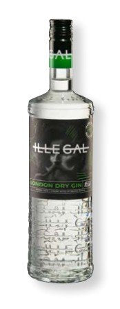 1 x ILLE-GAL LONDON DRY GIN 1 lt
