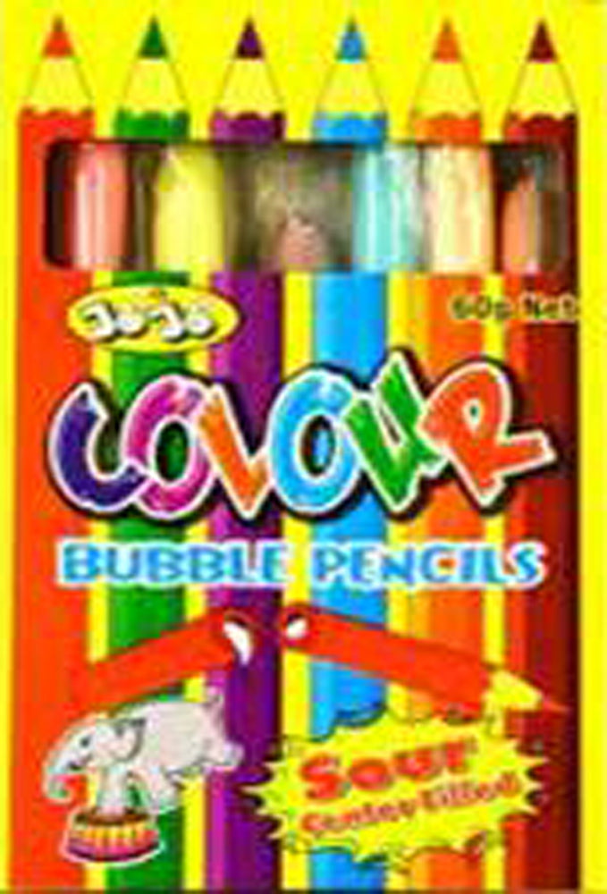 COLOUR PENCILS BUBBLE SOUR G60X12PZ