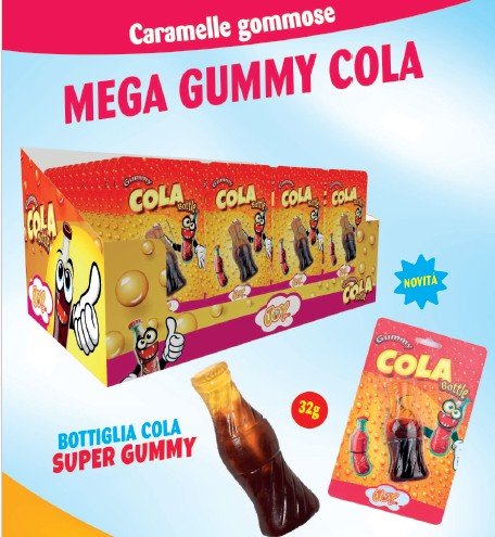 GUMMY COLA BOTTLE G32X48PZ