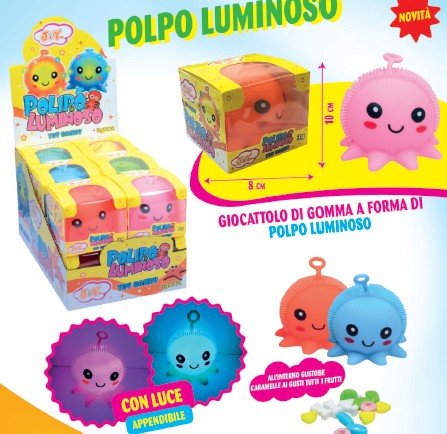 POLPO LUMINOSO G3X12PZ