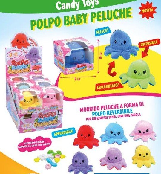 POLIPO PELUCHE G3X12PZ JOYGUM