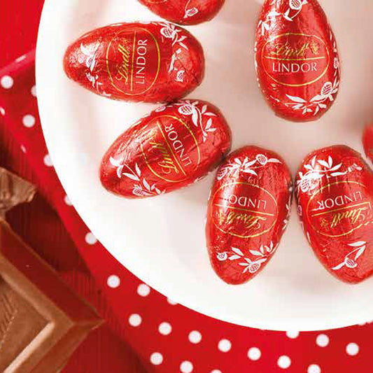 1 x LINDT OVETTI LINDOR CANARD LATTE 55 pz