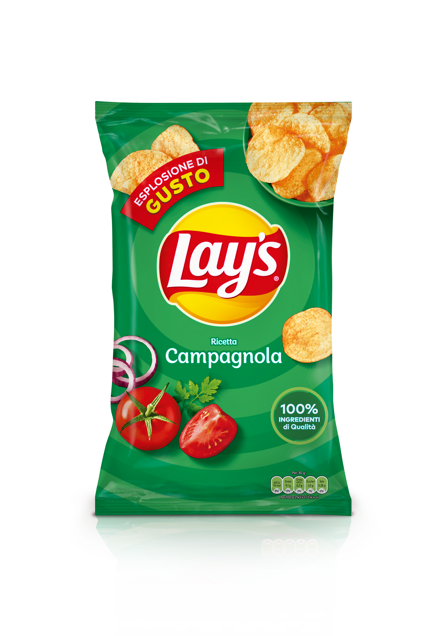 20 x PATATINA BAR CAMPAGNOLA G.40 LAY'S