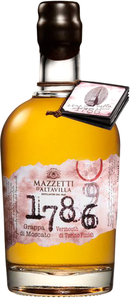 1 x 1786 GRAPPA MOSCATO VERMOUTH CL50