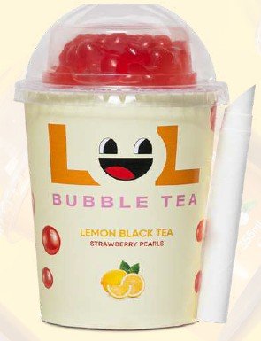 10 x MANIA BUBBLE TEA LIMONE & FRAGOLA ML275