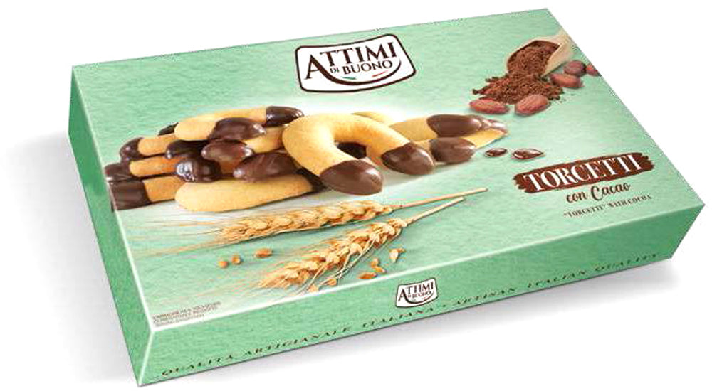 BISCOTTI TORCETTI CACAO G100