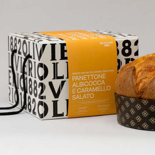 PANETTONE ALBICOCCA KG1 OLIVIERI & CARAMELLO SALATO