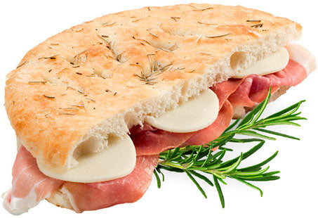 FOCACCIA ROSM.CRUDO MOZZAR.PARTNER