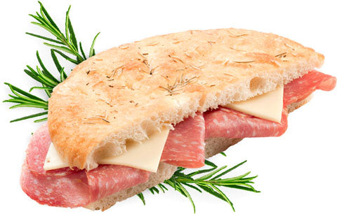 FOCACCIA ROSM.SALAME EDAMER PARTNER