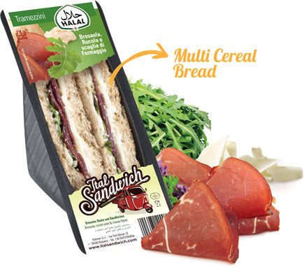 TRAMEZZINO BRESAOLA/RUCOLA G.130 PA