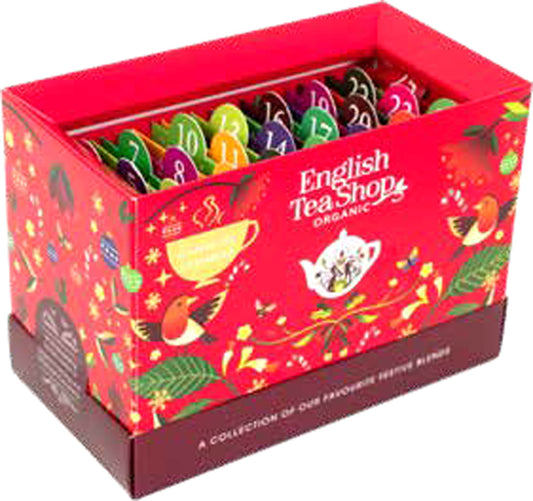 CALENDARIO AVVENTO TEA BOX RED G44