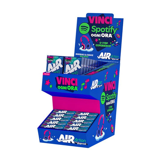 1 x ESPOSITORE DA BANCO VIGORSOL AIR 60 pz