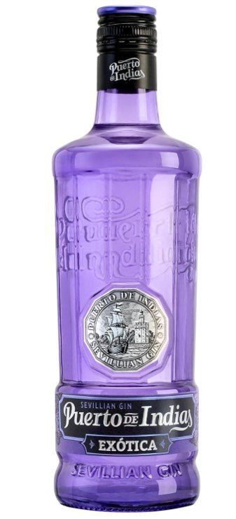 1 x PUERTO INDIAS GIN BLACKBERRY CL70