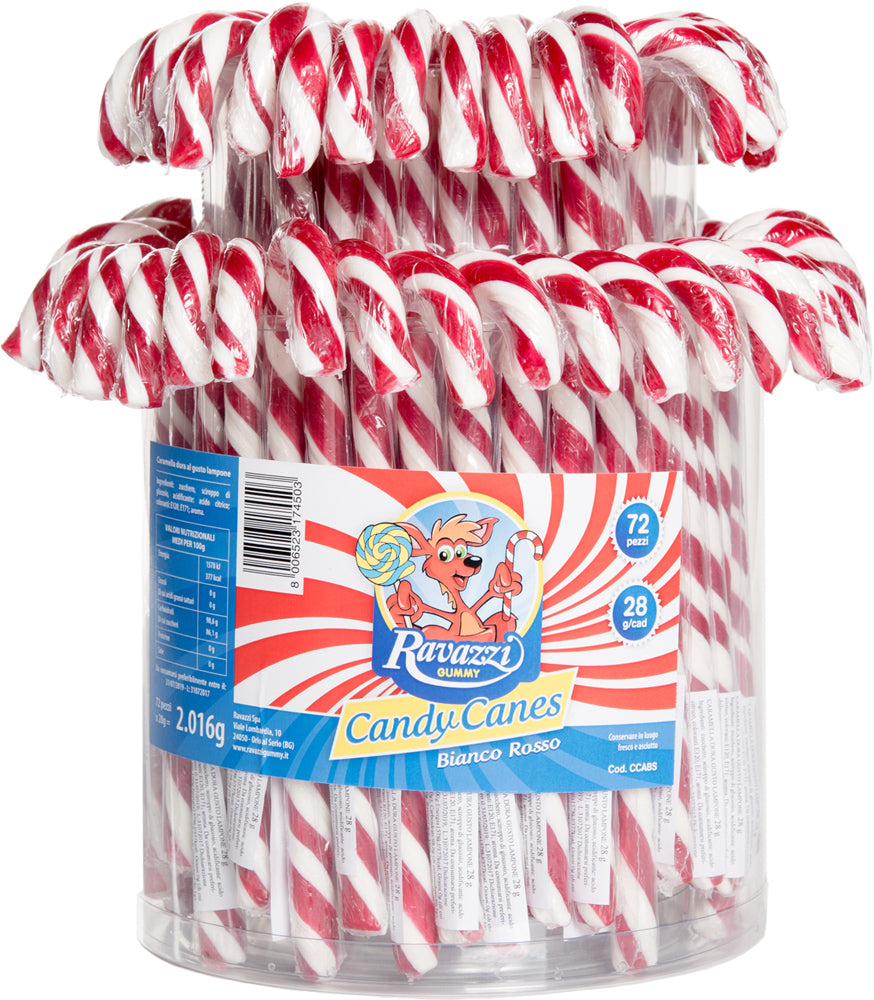 CANDY CANES BIANCO/ROSSO G28X72PZ
