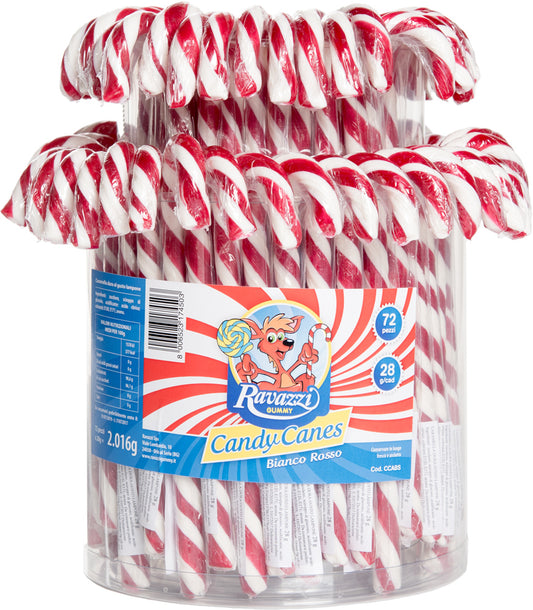 CANDY CANES BIANCO/ROSSO G28X72PZ