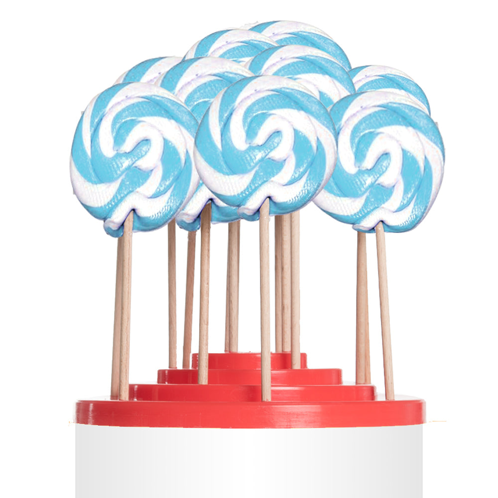 LOLLYPOPS RAINBOW AZZURRO G.25X50PZ