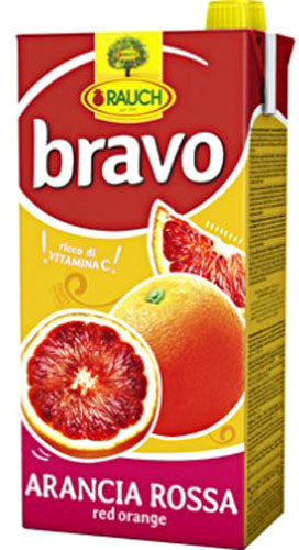 6 x RAUCH SUCCO DI FRUTTA GUSTO ARANCIA ROSSA 2 lt