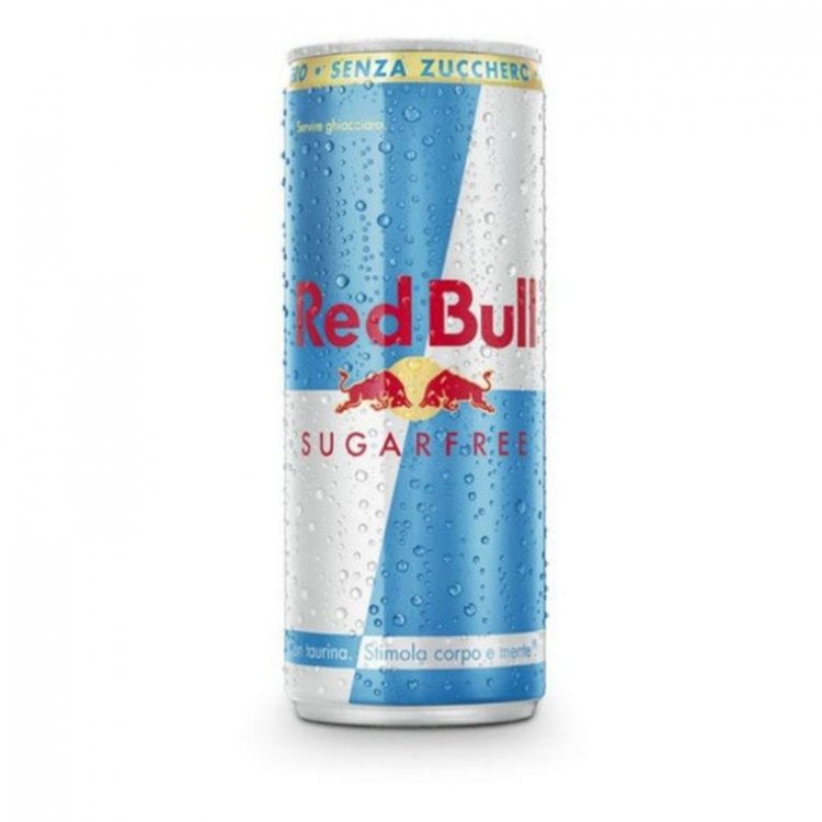 24 x RED BULL SUGARFREE ENERGY DRINK LATTINA 25cl