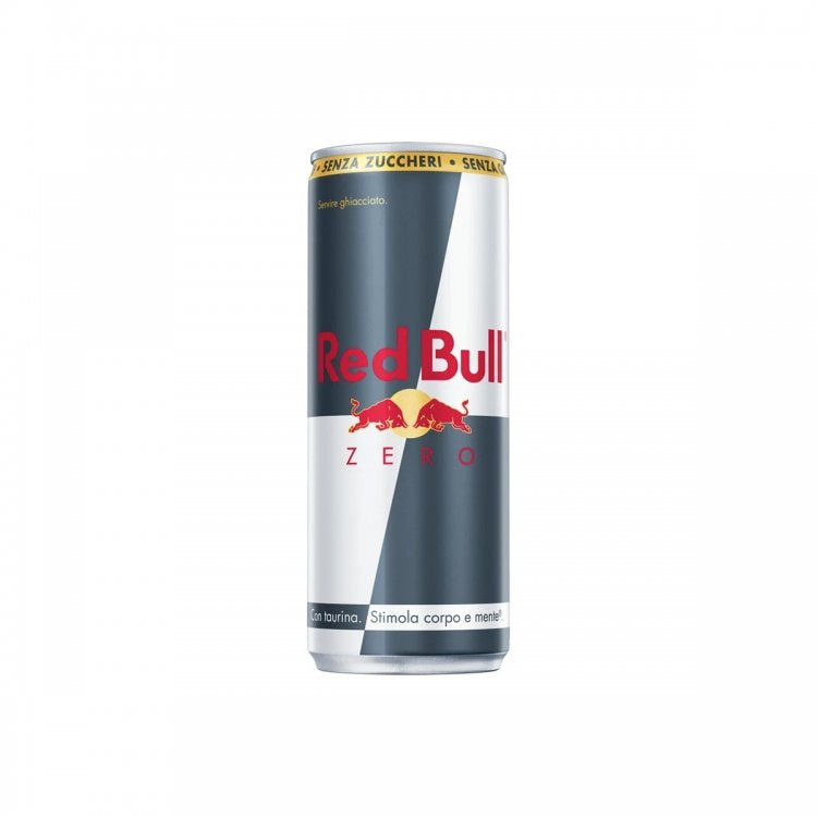 24 x RED BULL ENERGY DRINK LATTINA 250ml ZERO CALORIE