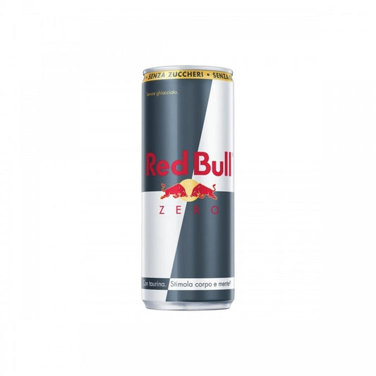 24 x RED BULL ENERGY DRINK LATTINA 250ml ZERO CALORIE