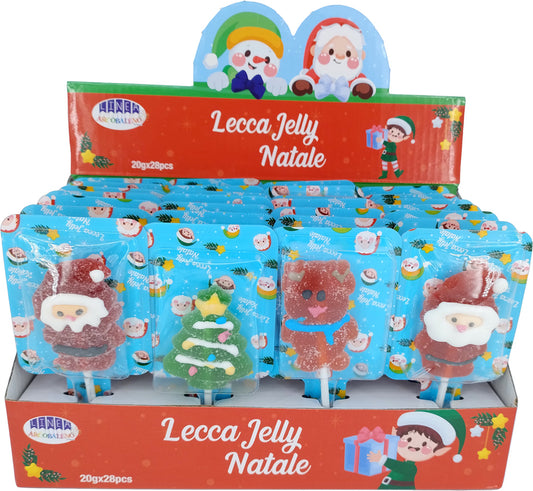LECCA GELATINA NATALE G20X28PZ ROS