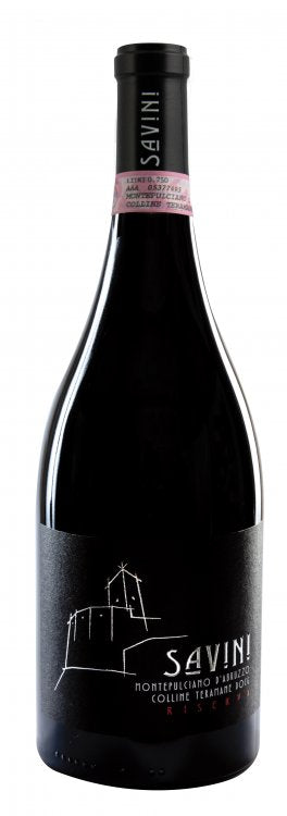 6 x MONTEPULCIANO D'ABRUZZO DOCG CL75 RISERVA SAVINI