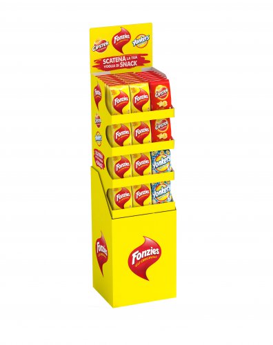 1 X FONZIES ESPOSITORE MISTO SALATI 116PZ