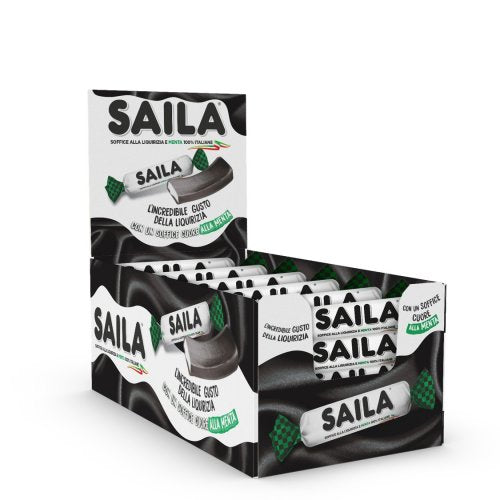 100 x SAILA SOFT LIQUIRIZIA E MENTA 19gr