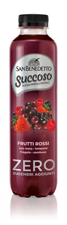 12 x SAN BENEDETTO SUCCOSO GUSTO FRUTTI ROSSI 40 Cl