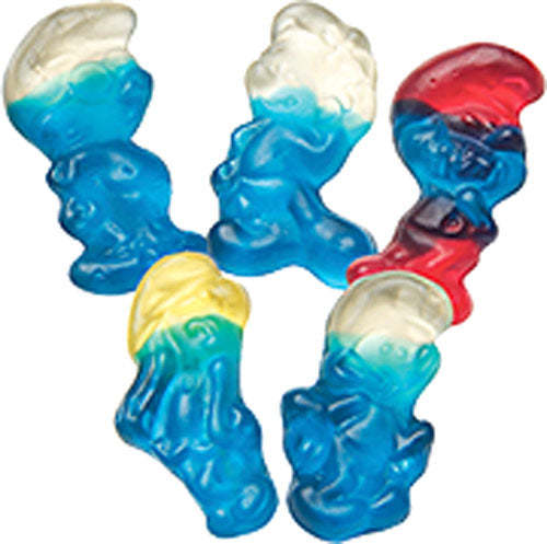 2 x HARIBO PUFFI SCHTROUMPFS SFUSI
