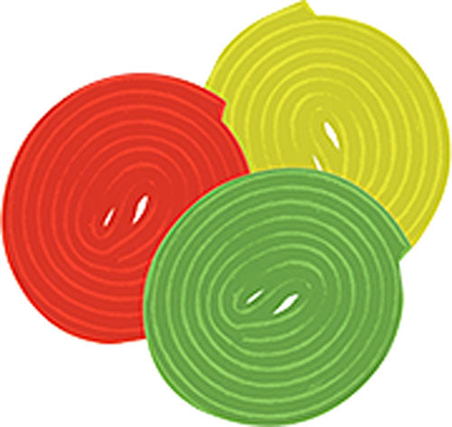 2 x HARIBO ROTELLE FRUTTA SFUSE