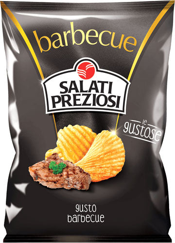 21 x SALATI PREZIOSI PATATINA GRIGLIATA BARBECUE 40 gr