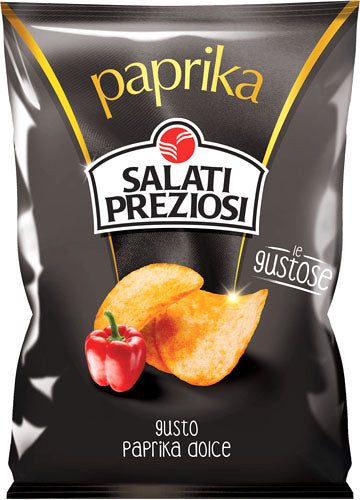 21 x SALATI PREZIOSI PATATINA PAPRIKA 40 gr