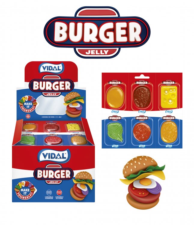 BURGER JELLY G66X11PZ VIDAL