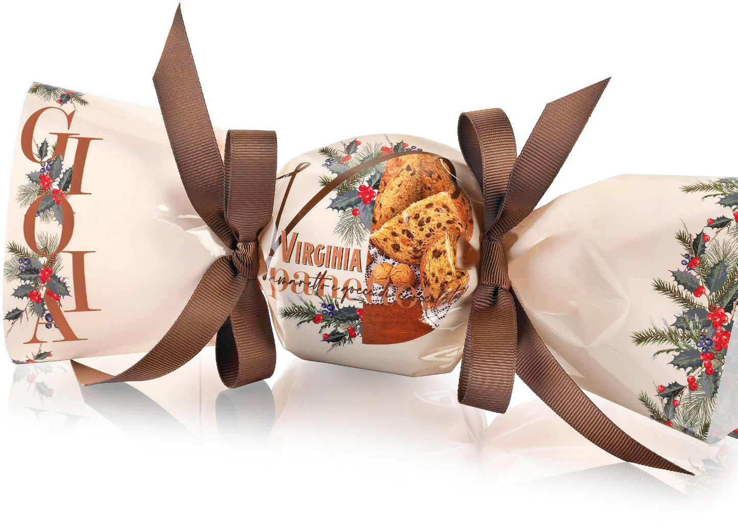 PANETTONE CARAMELLA AMARETTO KG1 GOCCE CIOCCOLATO